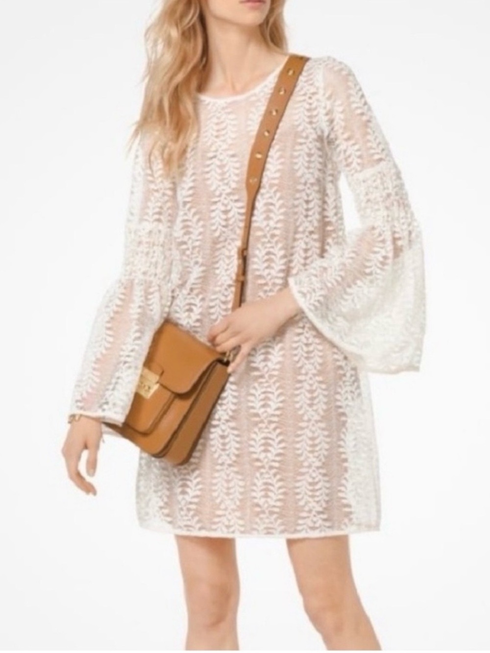 MICHAEL Michael Kors Ivory Lace Top